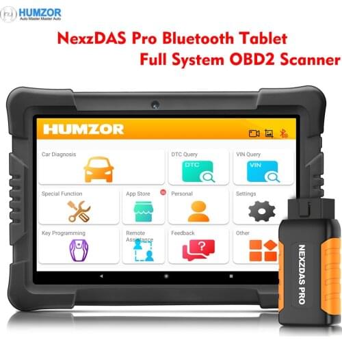 2020 NexzDAS Pro Bluetooth 10inch Tablet Full System Auto Diagnostic Tool Professional OBD2 Scanner with TPMS/ABS/EPB/SAS/DPF