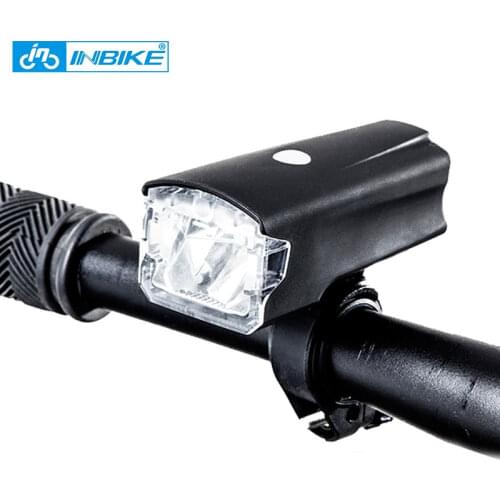 INBIKE 2018 Bicycle Lamp New Arrival Bike Torch MTB Road Usb Chargeable Led Front Light Tail Light Set Taillight Rear Light 516