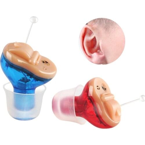 Hot Sales CIC Invisible Mini Digital Wireless Hearing Aids for the Deafness Elderly In Ear Sound Amplifier Earphones Device
