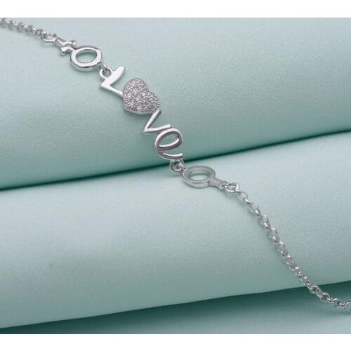 Fashion Bracelet For Women Genuine 925 Sterling Silver Bracelet Jewelry Accessories Anniversary Gift For Lady Party Decoration