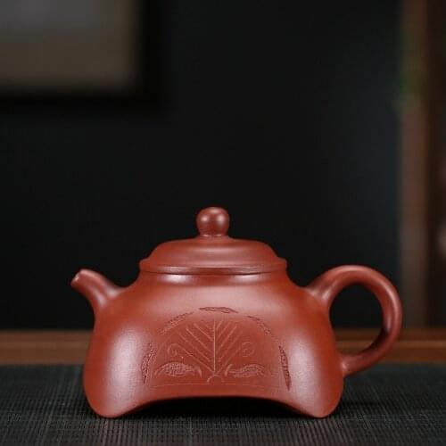 The new yixing famous qing cement are recommended all hand lettering style kung fu tea mixed batch of the teapot