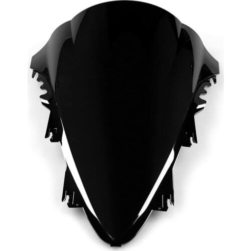 Clear Black Motorcycle Windshield Windscreen Fit For YAMAHA YZF1000 R1 2007 2008