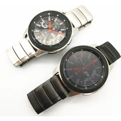 Metal Stainless Steel Watch Wrist Band Strap For Samsung Galaxy Watch Gear S3 Classic Frontier Huawei Watch 2 Pro Watch Straps