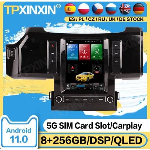 6+128GB Tesla Radio Stereo Screen Recorder Android 11 For Land Rover Range Rover Sport 2013 2014 2015 2016 2017 Audio Head Unit