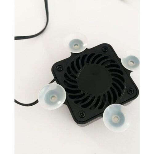 Universal Portable Mini USB Mobile Phone Cooling Pad Cooler Fan Radiator Heat Sink with 4 Small Suction Cup