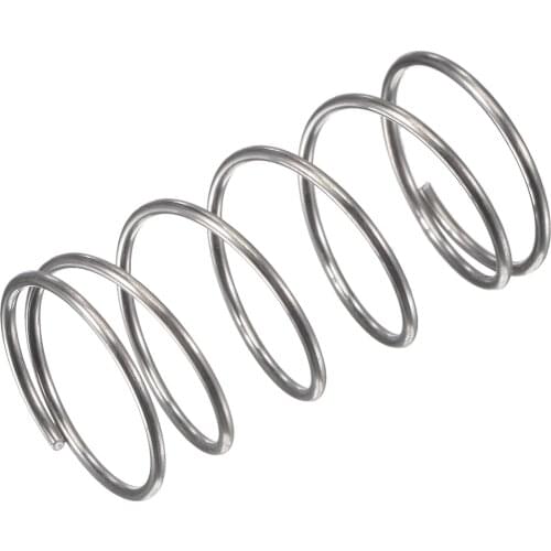 Uxcell 20pcs 304 Stainless Steel Material Round Compression Spring Load Capacity Silver 30mm 40mm 50mm for Electronics