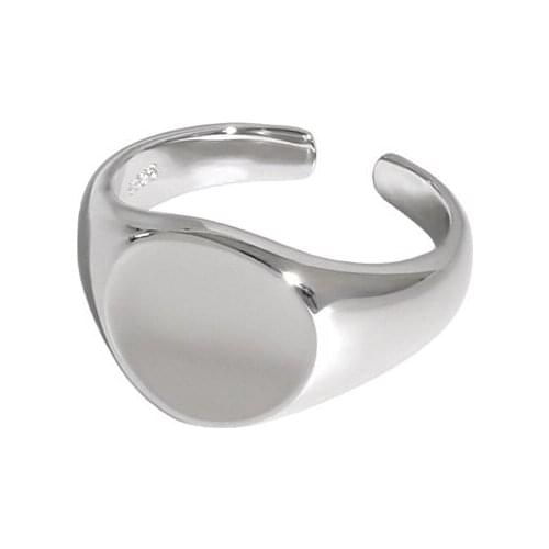 Sterling Silver 925 Geometric Rings Minimalist Gold Trendy For Women Adjustable Ring Joyas De Plata Mujer 2021 Trend Jewelry