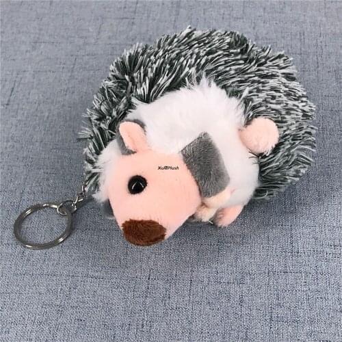 10PCS - 7-12CM Plush Animal Toy , Keychain Ring Pendant Stuffed Gift Decoration