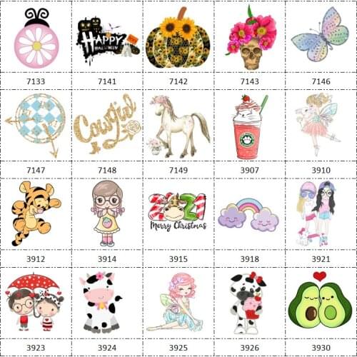 30 Pcs Planar Resin Cartoon Series for Merry Christmas Back to School Food for Crafts Jewelry Making Birthday Girl DIY Accessory