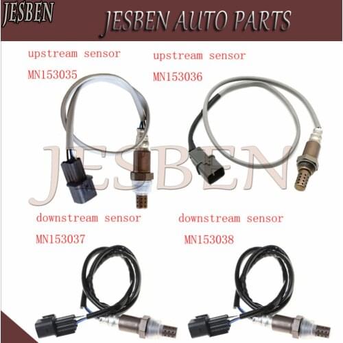 4pcs MN153035 MN153036 MN153037 MN153038 Lambda O2 Oxygen Sensor Fit for MITSUBISHI AIRTREK OUTLANDER 2.4L Mivec 4WD 2001-2006