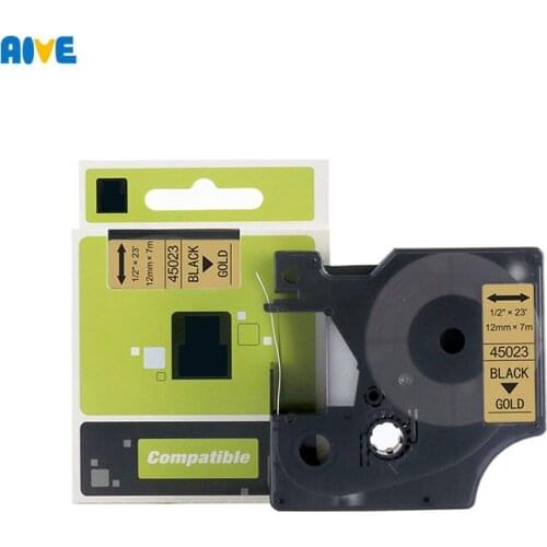 Aive 12MM Multicolor 45013 40913 43613 45018 40918 45016 Compatible Dymo D1 Label Tapes for Dymo label manager LM160 LM280 PNP