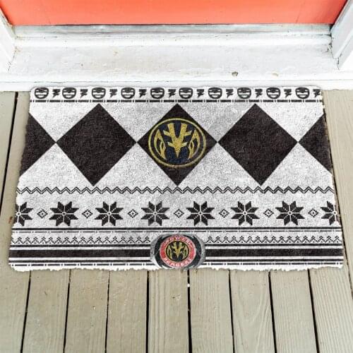 3D Printed Dinosaur White Doormat Indoor Doormat Non Slip Door Floor Mats Decor Porch Doormat