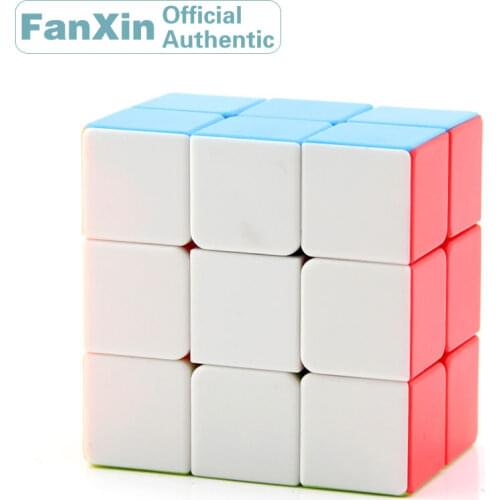 FanXin 2x3x3 3x3x2 Magic Cube 233/332 Professional Speed Puzzle Plastic Twisty Brain Teasers Antistress Educational Toys