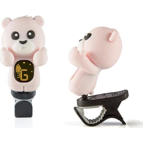 Guitar Tuner Clip-On with LCD Display for All String Instruments with Bass, Ukulele,Violin Accessories