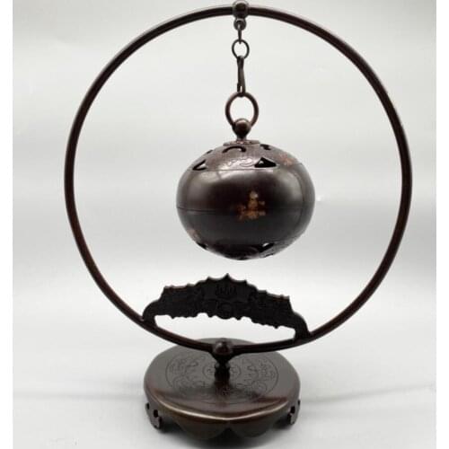 China brass hanging Incense burner crafts statue