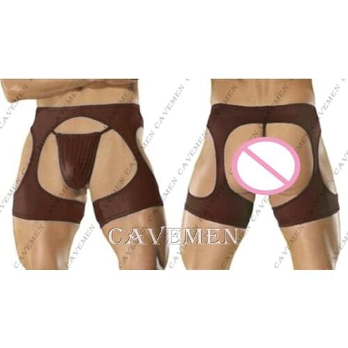 Two sets No crotch*2584*sexy lingerie T-Back G-String Brief Underwear Triangle pants Trousers Suit Jacket boxer free shipping