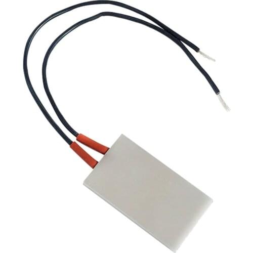12V 24V 36V 48V 110V 220V PTC Heater Element Constant Thermostat Thermistor Air Electric Heating Sensor incubator Aluminum Shell