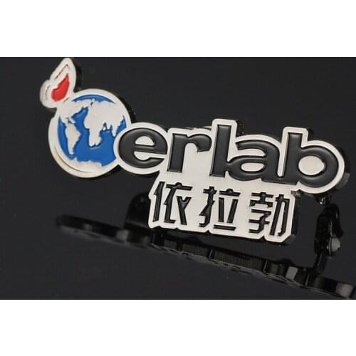 Customizable Name Badge Free Design Die Cast Zinc Alloy Badge