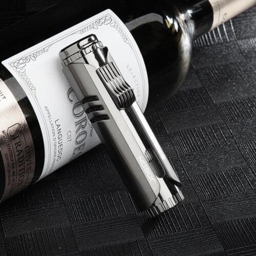 JOBON New Powerful Torch Turbo Lighter Metal Windproof Gas Butane Jet Flint Lighter BBQ Cigar Spray Gun Gadgets For Men Gift