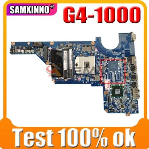 Original For HP G4-1000 G6-1000 G7-1000 Laptop Motherboard HM65 PGA989 636373-001 DA0R13MB6E1 Motherboard 100% Tested Fast Ship