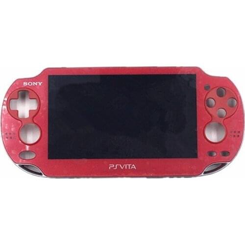 Original New Red /Black/Blue/White LCD With Frame For PSvita PS vita PSV 1000 LCD Scrren Repair Part
