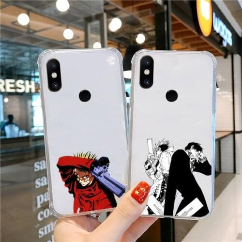 TriGun Stampede Wolfwood Phone Case Transparent For Xiaomi CC 9 11 MAX3 Mix3 MIX2 6X 8 5x 10S 11 10 X SE lite Pro