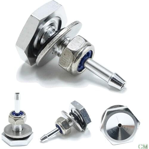 1PC New and High QualityNipple Vacuum Vac Gauge Fitting silver Silicone Pipe Boost Hose