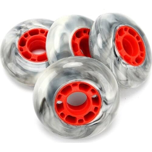 4PCS 85A Marble Skate Wheels High Elastic Wheels Roller Blades Replacement Wheel for Roller Skates Sports