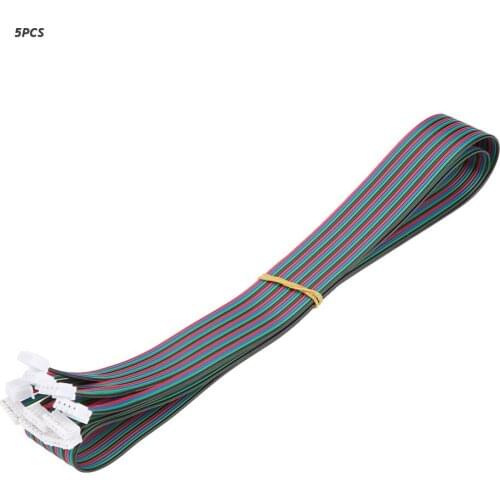 5pcs PH2.0-XH2.54 Female-Female Connector Cable for Nema16 Nema17 Stepper Motor