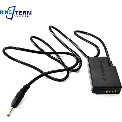 DC 3.5mm to DR-E18 DR E18 Dummy Battery LP-E17 for Canon Cameras EOS RP 77D 200D Rebel T6s 760D T6i T7i 750D 800D 8000D x8i