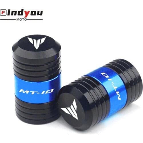 For YAMAHA MT10 MT-10 MT10 2017 2018 2019 Latest CNC aluminum Big Motorcycle Wheel tire valve caps airtight cover