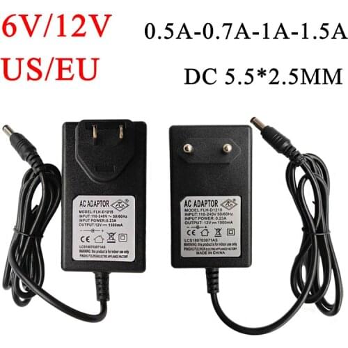 US EU Plug childrens electric car charger, 6V 12V baby electric car charger 5.5MM 2.1MM 2.5MM round hole charger