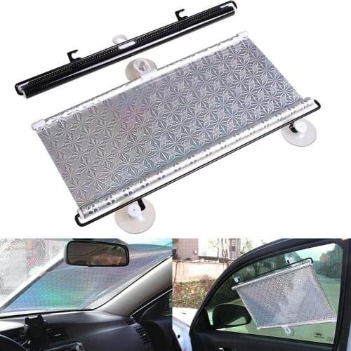Car Automatic Retractable Sun Shade Roller Blind Side Window Shade Outlet Sun Shade Car Sun Shade Roller Blind Summer