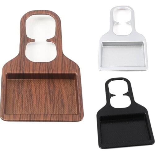 Car Rear Water Cup Holder Panel Cover Trim Decoration Sticker for Honda CRV CR-V 2017-2021 Accessories