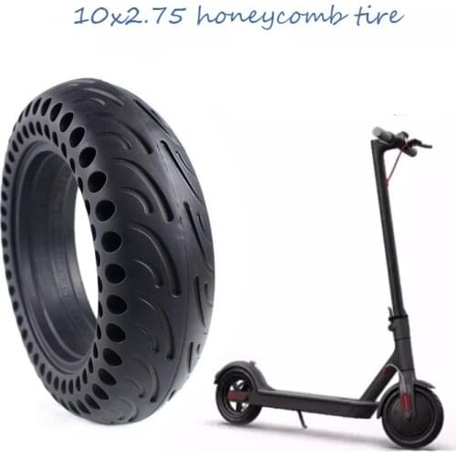 10x2.75 Tubeless Tires for NINEBOT MiniPRO Mini Plus Scooter Solid Hole Tires Double Shock Absorber Hollow Solid Tyre