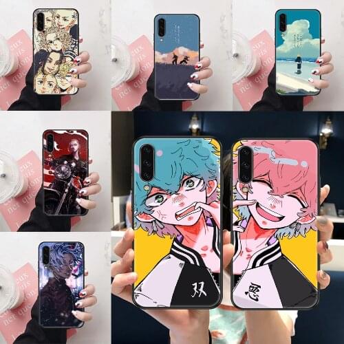 Tokyo Revengers Anime Phone Case For Samsung Galaxy A 10 12 20E 21S 30 32 40 50 51 52 70 71 72 5 6 7 2016 2018 black 3D