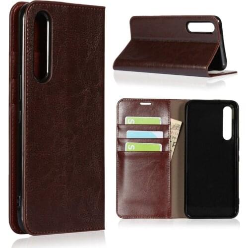 Genuine Leather Case For Rakuten BIG S Capa Vintage Folio Book Wallet for Rakuten BIG Flip Stand Cover for Rakuten Hand