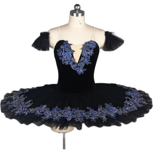 Black Velvet Bodice Tutu Pre-professional Ballet Tutu For Competition Or Performance Dance Costumes Ballet Costumes Tutu