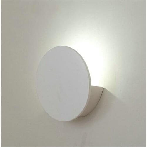 Postmodern Minimalist Creative LED Wall Lamp 5W COB Mirror Front Wall Lamp Aluminum Bedroom Corridor Aisle Wall Lamp