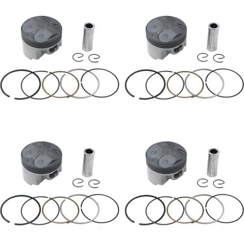 STD 56mm +25 +50 +75 +100 Motorcycle Piston & Ring & Clip Kit For YAMAHA FZR400RR FZ400 3TJ SP 4YR