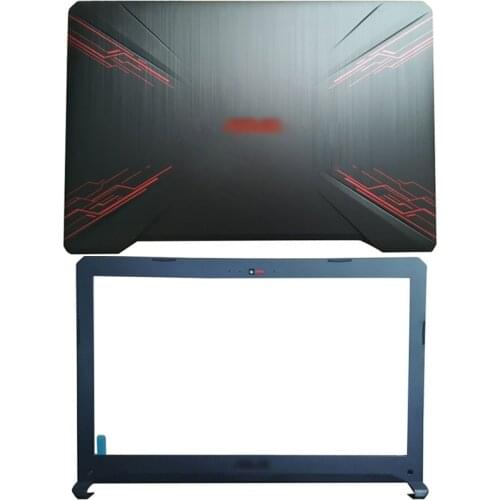 NEW For ASUS FX80 FX80G FX80GD FX504 FX504G FX504GD Laptop LCD Back Cover/LCD Front Bezel 47BKLLCJN70 47BKLLCJN08 48BKLLBJN30