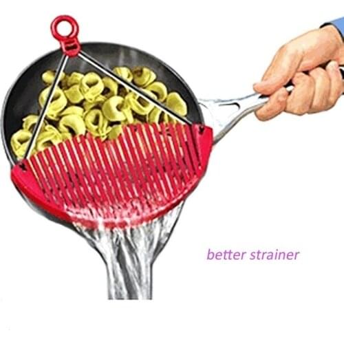 Semicircle Kitchen Portable Drain Rack Pan Rack Finishing Frame Storage Shelf Filter Holder Kitchen Gadget