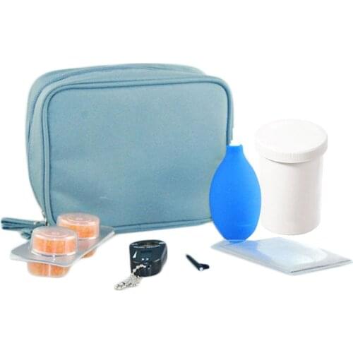 Hearing Aid Portable Oxford Travel Kit Bag Children Kit Bag for Daily Hearing Aids Maintenance
