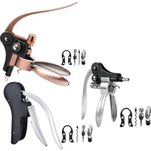 Professional Red Wine Opener Tool Cork Bottle Corkscrew Wine Opener Set Bar Corkscrew Waiters Corkscrew