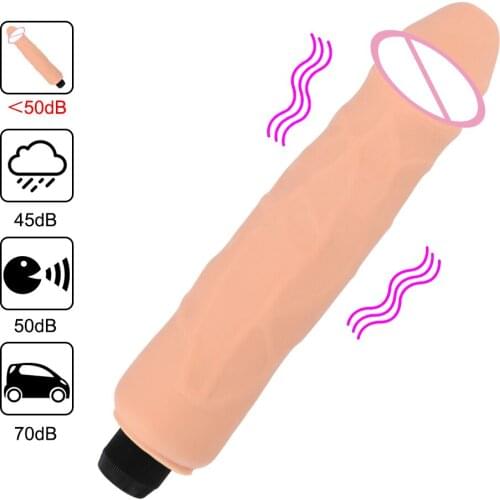 Realistic Huge Dildo Vibrator Erotic Soft Female Masturbator Sex Toys for Women Artificial Big Penis Dildos G-spot Massager