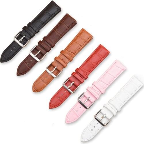 BEAFIRY Genuine Leather 16mm 18mm 19mm 20mm 21mm 22mm 24mm Watch Band Bamboo Pattern Calfskin Leather Watch Strap for Men Women