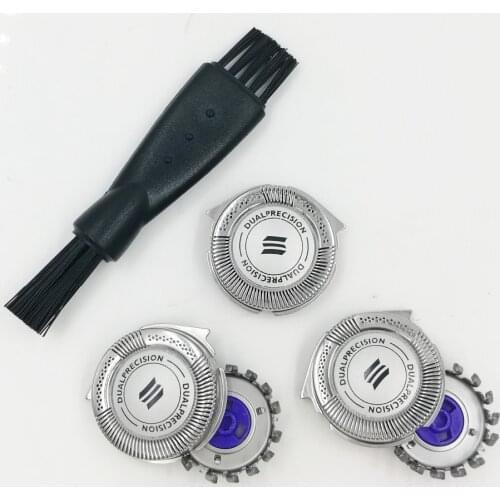 3pcs Replacement heads DualPrecision HQ8/52 Fits Philips Norelco Shaving AT750/AT751 AT890 AT891 PT710 PT720 PT730 7110X 8831XL