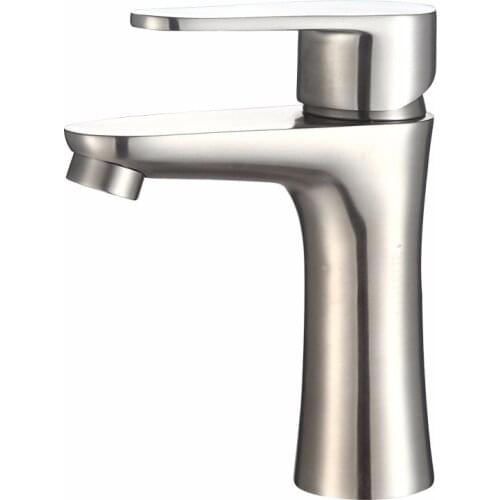 Stainless Steel Faucet Hot and Cold Adjustable Washbasin Bathroom Basin Faucet Bathroom Accessories