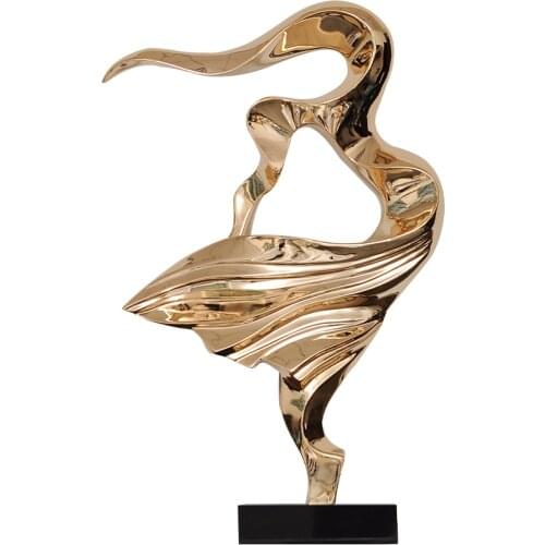 Modern Luxury Resin Bird Floor Sculpture Decoration Home Livingroom Accessories Crafts Club Hotel Lobby Desk Figurines Ornaments