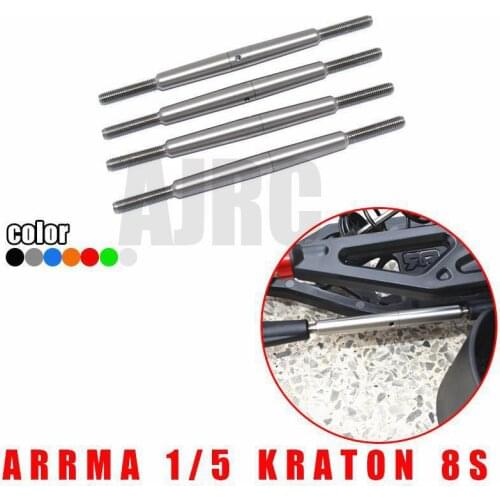 ARRMA 1/5 KRATON 8S ARA110002T1/ARA110002T2 front steering rod + rear upper arm thick rod ARA340156 Tie rod